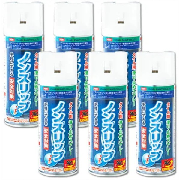 ノンスリップi　300mlｘ6本セット 【イサムエアゾール工業】