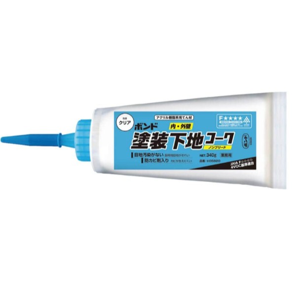 塗装下地コークノンブリード　クリア　340g×6本　#05820　【コニシ】※納期10日~2週間ほど