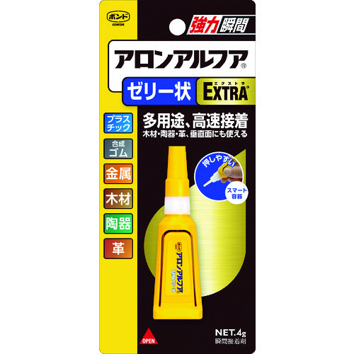 コニシ　アロンアルフアＥＸＴＲＡゼリー状　４ｇ（5274）　447-4597
