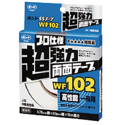 コニシ　ボンドＳＳテープ　ＷＦ１０１Ｒ　２５ｍｍ×３０ｍ　＃６９１０９（WF101R）　361-3429
