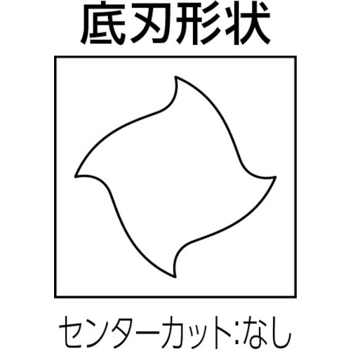 京セラ　ソリッドエンドミル（4MFR050-130-R03）652-6594 【京セラ（株）】