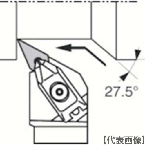 京セラ　外径加工用ホルダ（DVPNR2525M-16）647-7259 【京セラ（株）】