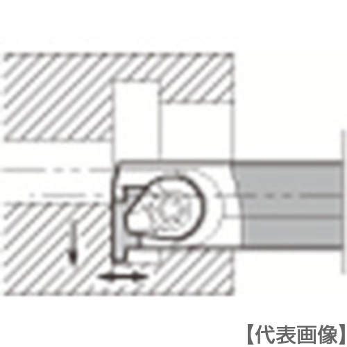京セラ　溝入れ用ホルダ（GIVR1616-1AW）643-0597 【京セラ（株）】