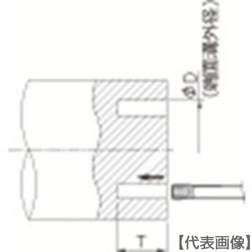 京セラ　溝入れ用ホルダ（KFTBR150250-4S）142-4408 【京セラ（株）】