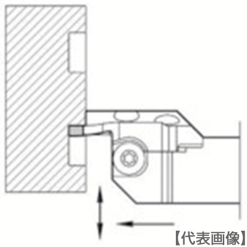 京セラ　溝入れ用ホルダ（KGDFL-40-3A-C）648-5499 【京セラ（株）】