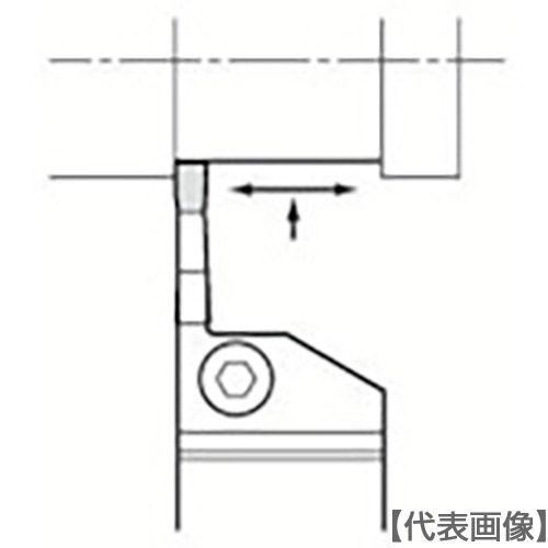 京セラ　溝入れ用ホルダ（KGDL2525M-4T10）648-6789 【京セラ（株）】
