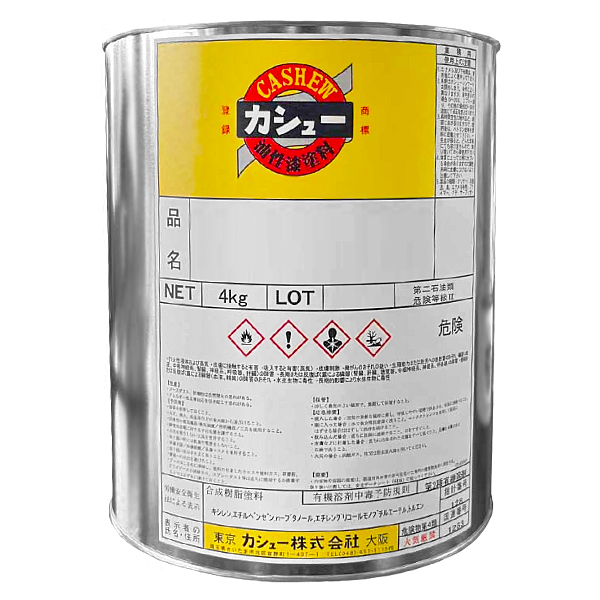 油性漆塗料 #87 あさぎ 4kg【カシュー】