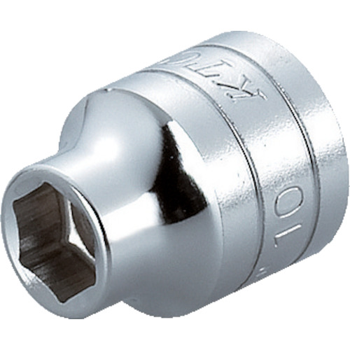 ＫＴＣ　１２．７ｓｑ．ソケット（六角）　対辺寸法１２ｍｍ　差込角１２．７ｍｍ　全長３０．５ｍｍ（B4-12）
