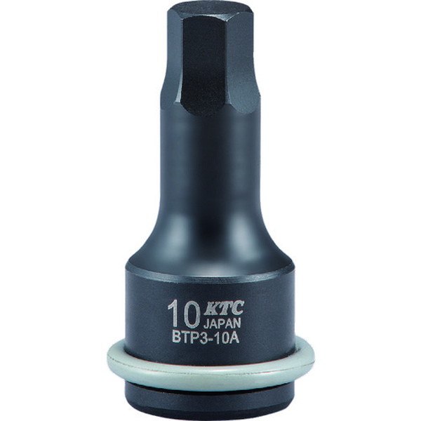 ＫＴＣ　９．５ｓｑ．　インパクトレンチ用ヘキサゴンレンチ　（BTP3-12AP）【京都機械工具（株）】