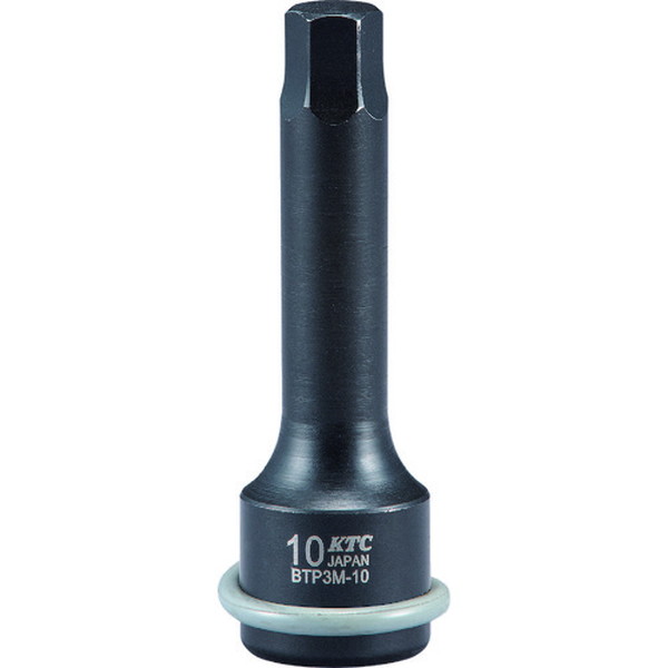 ＫＴＣ　９．５ｓｑ．　インパクトレンチ用ヘキサゴンレンチ　（BTP3M-08P）【京都機械工具（株）】