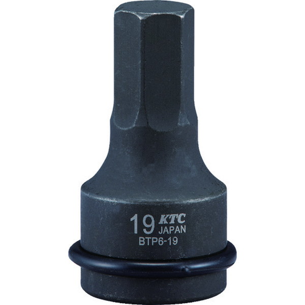 ＫＴＣ　１９．０ｓｑ．　インパクトレンチ用ヘキサゴンレンチ　（BTP6-22P）【京都機械工具（株）】