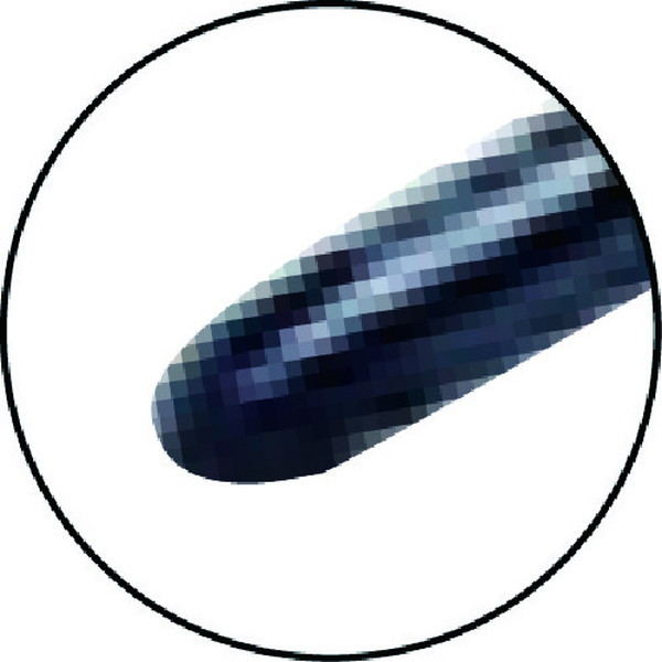 ＫＴＣ　グリップドライバー　ソフトラウンドドライバ　クロスＮｏ．１　軸長１５０ｍｍ　（D8P115）【京都機械工具（株）】