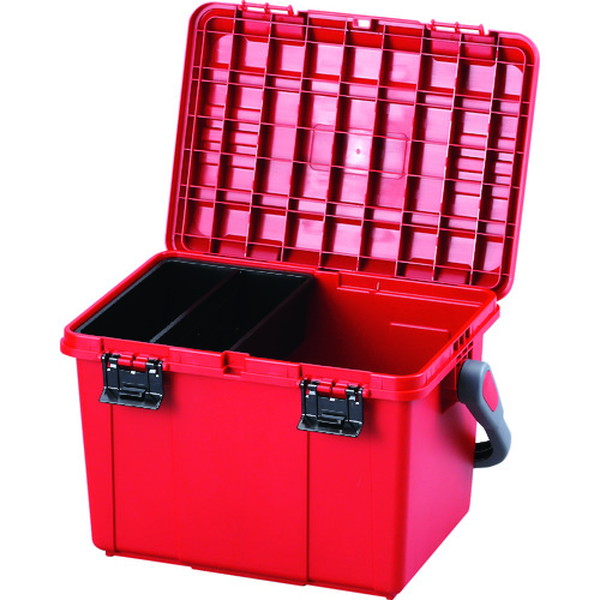 ＫＴＣ　樹脂製工具箱　プラハードケース　レッド　間口５４０×奥行３６０×高さ３５５０ｍｍ　（EKP-1A）【京都機械工具（株）】