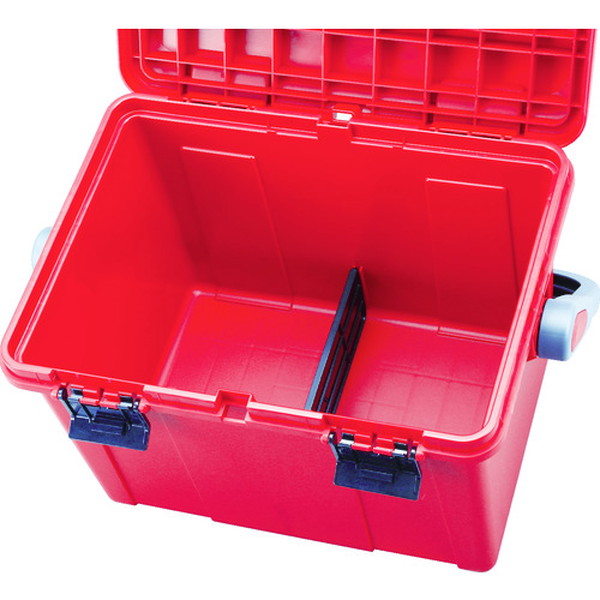 ＫＴＣ　樹脂製工具箱　プラハードケース　レッド　間口５４０×奥行３６０×高さ３５５０ｍｍ　（EKP-1A）【京都機械工具（株）】