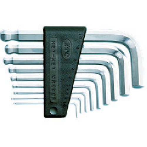 ＫＴＣ　ハイグレードボールポイントＬ型スタンダード六角棒レンチセット［９本組］（HLD2009）