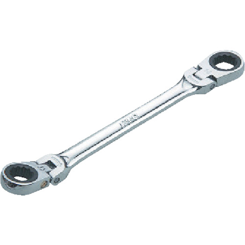 ＫＴＣ　ラチェットめがねレンチ（両頭型首振りタイプ）　８Ｘ１０ｍｍ（MR10810F）