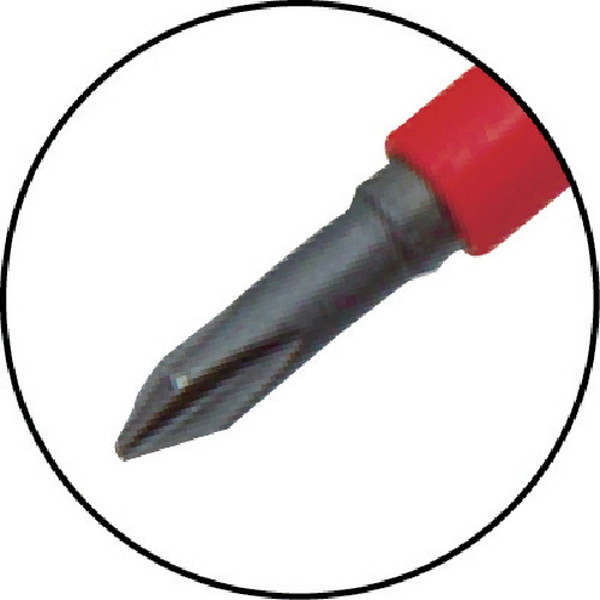 ＫＴＣ　絶縁ドライバ　クロスＮｏ．１　非貫通タイプ　（PDEZA-1）【京都機械工具（株）】