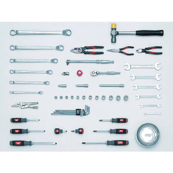 ＫＴＣ　工具セット（チェストタイプ）インチ　（SK3540BX）【京都機械工具（株）】