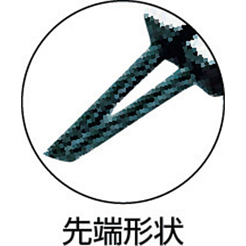 ＫＴＣ　直型スナップリングプライヤ軸用　Ф２．０（SOP171）