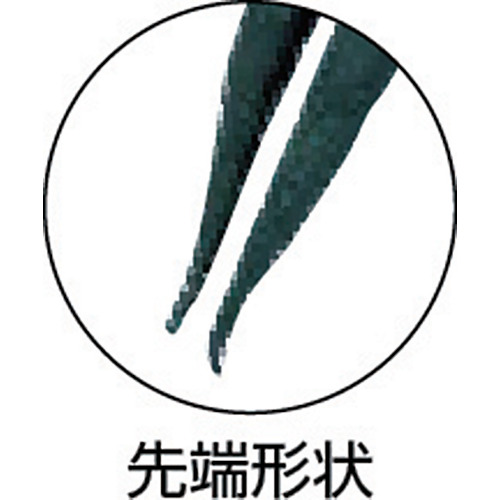 ＫＴＣ　曲型ロングスナップリングプライヤ軸用　Ф１．２（SOP-172LL）