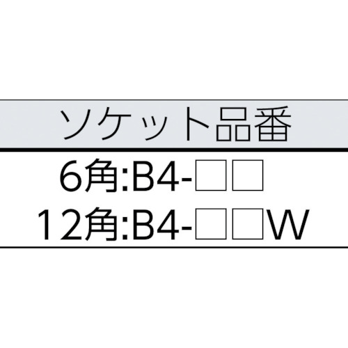 ＫＴＣ　１２．７ｓｑ．ソケットセット［１０コ組］（TB410XE）