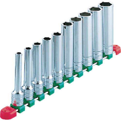 ＫＴＣ　１２．７ｓｑ．ディープソケットセット［１０コ組］（TB4L10E）