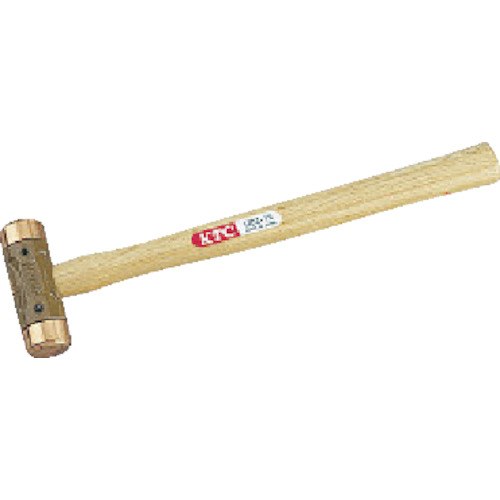 ＫＴＣ　銅ハンマ　１ポンド　頭径３０ｍｍ　頭長８８ｍｍ　全長３３０ｍｍ（UD210）
