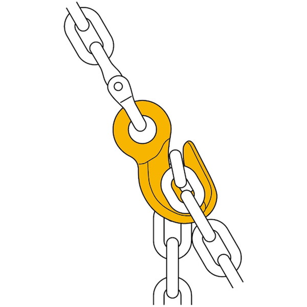 キトー　チェンスリング（アイタイプ）　グラブフックＨＧＧ　（HGG10）【（株）キトー】