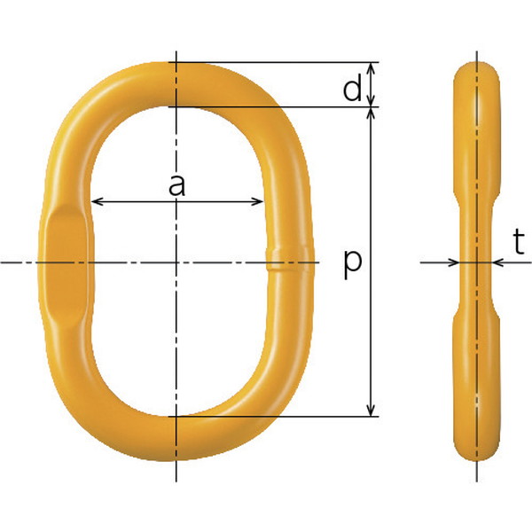 キトー　チェンスリング（アイタイプ）　大型マスターリンクＨＭＧ　（HMG1310）【（株）キトー】