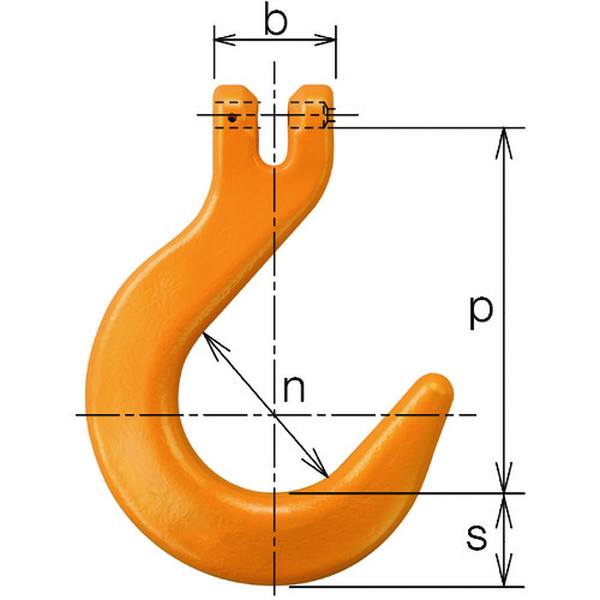 キトー　チェンスリング（ピンタイプ）　ファンドリフックＶＳＦ　（VSF13）【（株）キトー】