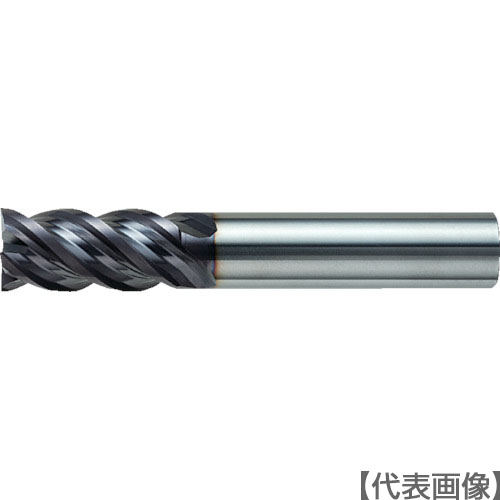 三菱Ｋ　４枚刃エクスターハイパワー　超硬スクエアエンドミルミディアム刃長（Ｍ）６．５ｍｍ（MSMHDD0650）687-6676【三菱マテリアル（株）】