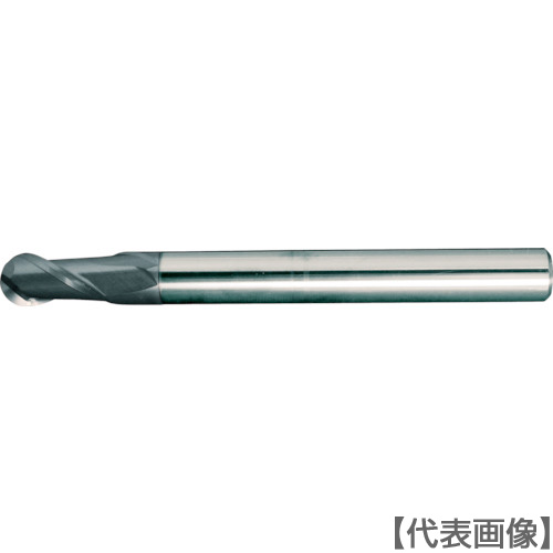 マパール　ＥＣＯ－Ｅｎｄｍｉｌｌ（Ｍ４８３２）　２枚刃／ボール　エンドミル（M4832-0300AE）490-5407 【マパール（株）】