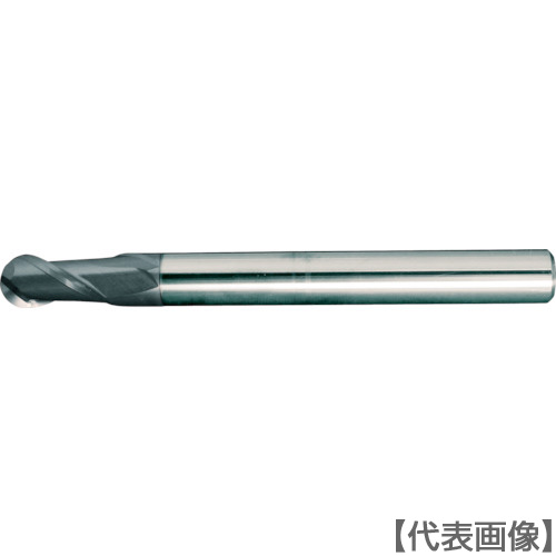 マパール　ＥＣＯ－Ｅｎｄｍｉｌｌ（Ｍ４８３２）　２枚刃／ボール　エンドミル（M4832-0400AE）490-5415 【マパール（株）】
