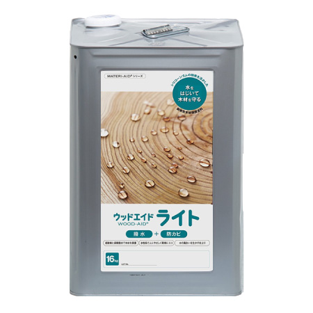 ウッドエイド ライト クリア(透明) 16kg【日本マテリエイド株式会社】