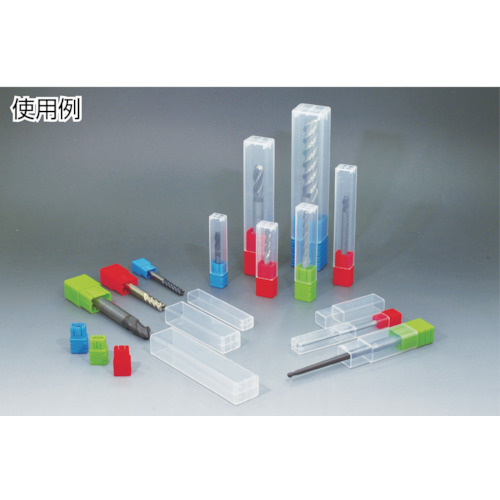 ＭＡＫＩＮＯ　ＡＰシリーズエンドミルケース　６ｍｍ径　６０ｍｍ　５個入（APO-0106M）448-5602 【（株）牧野工業】