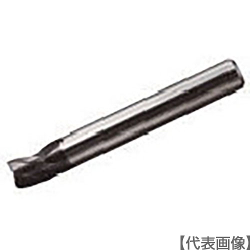 三菱Ｋ　３枚刃エムスター自動旋盤用　超硬スクエアエンドミル３ｍｍ（657-7822）【三菱マテリアル（株）】