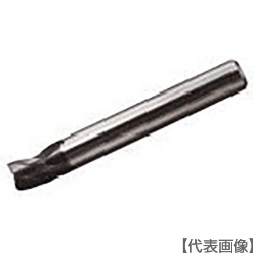三菱Ｋ　３枚刃エムスター自動旋盤用　超硬スクエアエンドミル４ｍｍ（657-7873）【三菱マテリアル（株）】