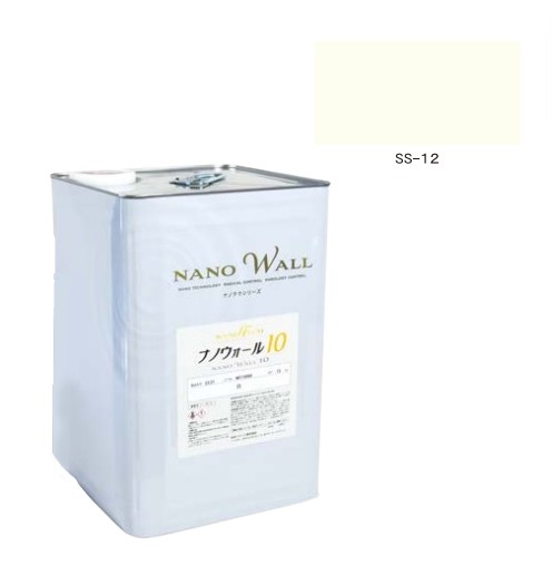 ナノウォール10　SS-12　艶有／3分艶　15kg【水谷ペイント】