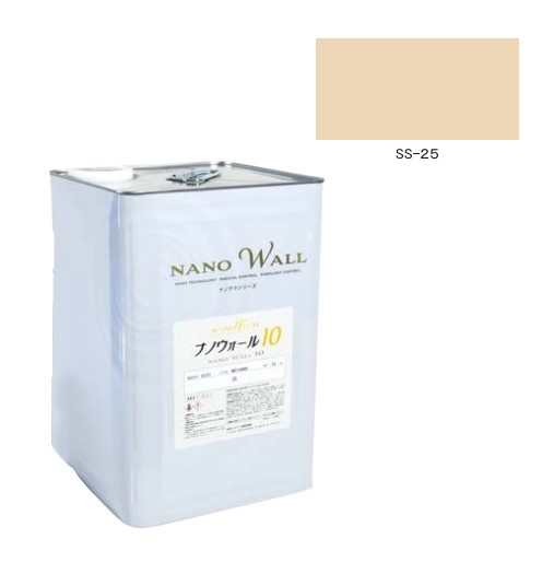 ナノウォール10　SS-25　艶有／3分艶　15kg【水谷ペイント】