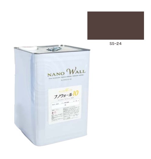 ナノウォール10　SS-24　艶有／3分艶　15kg【水谷ペイント】