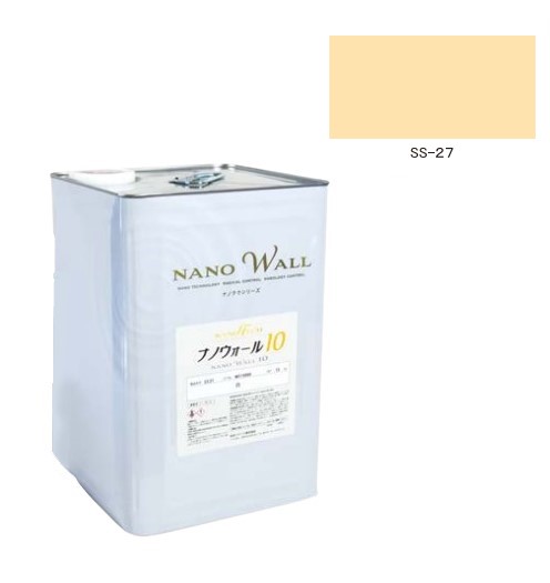 ナノウォール10　SS-27　艶有／3分艶　15kg【水谷ペイント】