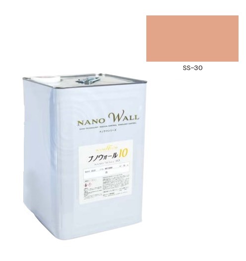 ナノウォール10　SS-30　艶有／3分艶　15kg【水谷ペイント】