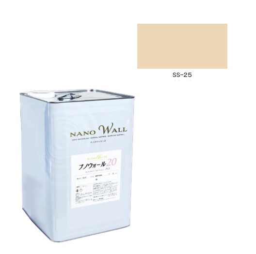 ナノウォール20遮熱+　サーモSS-25　艶有　15kg【水谷ペイント】