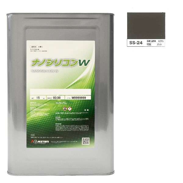 ナノシリコンＷ　SS-24　15kg【水谷ペイント】