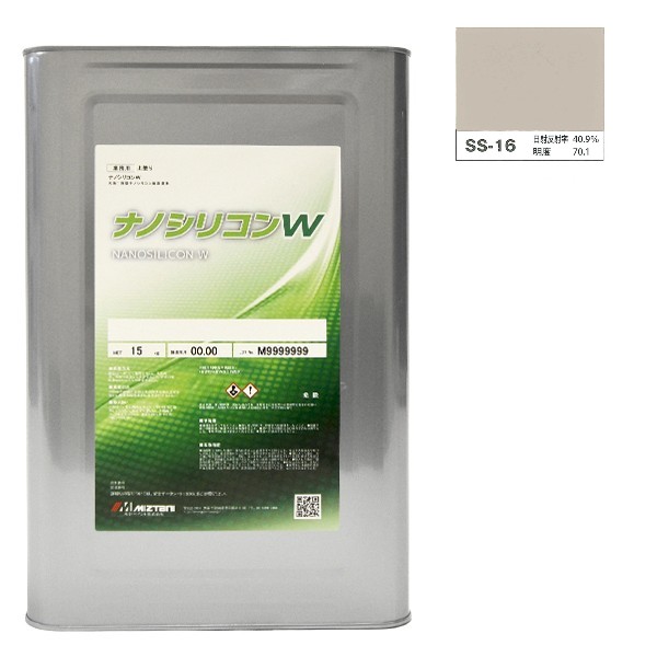 ナノシリコンＷ　SS-16　15kg【水谷ペイント】