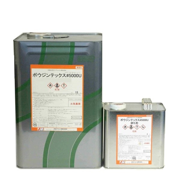 ボウジンテックス5000U　17kgセット　クリヤー　【水谷ペイント】