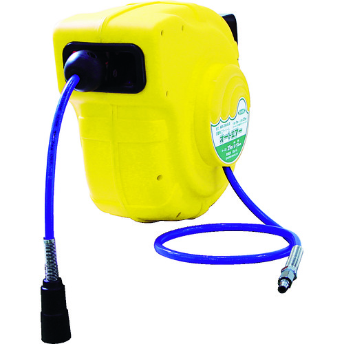 日動　自動巻きエアーリール　オートエアー　内径Φ８×外径Φ１２ｍｍ　ホース長２５ｍ　（AR2508.0）【日動工業（株）】※代引き決済不可