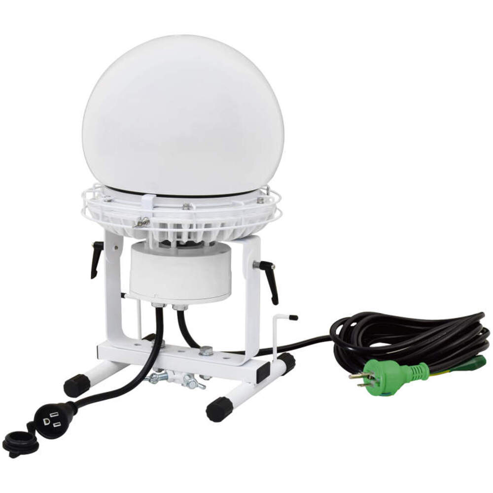 日動　ディスクボール100W 収納ケース付（L100W-JB-PBOX）【日動工業（株）】＊代引き決済不可※代引き決済不可