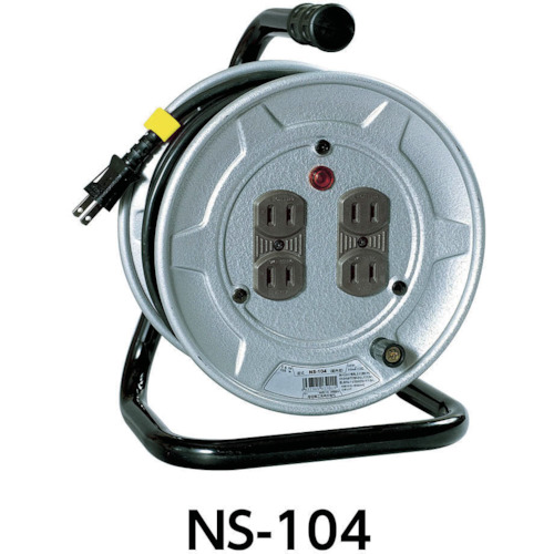 日動　電工ドラム　標準型１００Ｖドラム　３０ｍ　アースなし　ＮＦ－３０４Ｄ（NF304D）※代引き決済不可