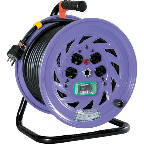 日動　電工ドラム　単相２００Ｖ　漏電保護専用ブレーカ付　３０ｍ（NFEB23015A）※代引き決済不可